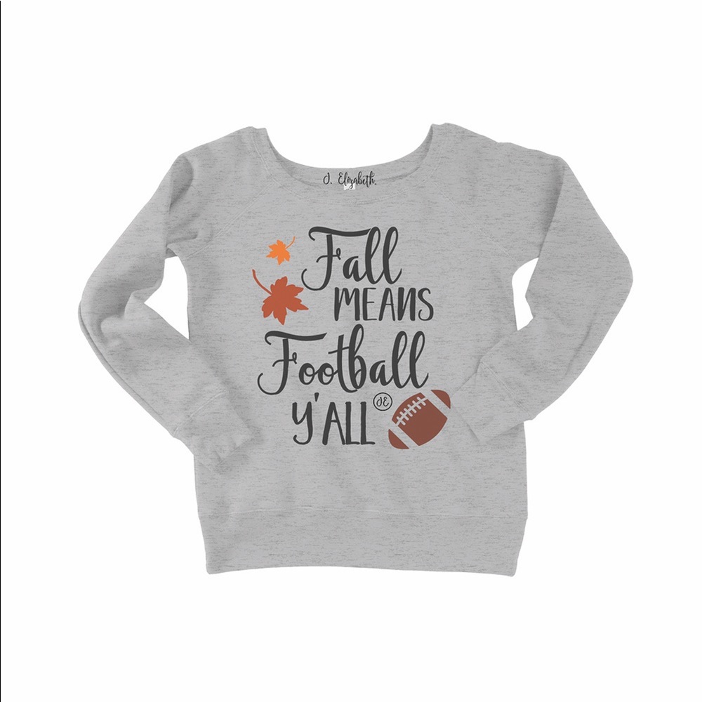 Fall Means Football Slouchy
